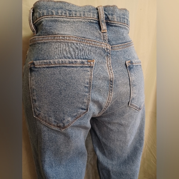 A Fashion Nova Got It From My Mama Acid Wash Blue Jeans - Picture 8 of 8